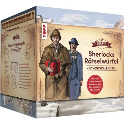 TOPP Escape Erlebnis Adventskalender – Der magische Rätselwürfel: Sherlock Holmes und das mysteriöse Geschenk TOPP Escape Erlebnis Adventskalender – Der magische Rätselwürfel: Sherlock Holmes und das mysteriöse Geschenk