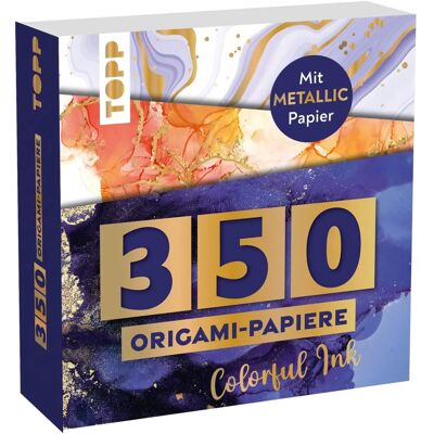 Frech Verlag GmbH 350 Origami Block Farbige Tinte - Origami-Papier Frech Verlag GmbH 350 Origami Block Farbige Tinte - Origami-Papier