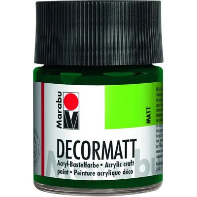 MARABU Decormatt Acrylverf - Groen den 50ml Vaas MARABU Decormatt Acrylverf - Groen den 50ml Vaas