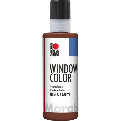 Peinture pour verre Marabu - Marron moyen - 80 ml - Publicité Peinture pour verre Marabu - Marron moyen - 80 ml - Publicité