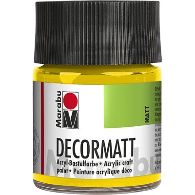 Marabu Gele Acrylverf - 50ml - Waterbasis, Matte Afwerking - Kunstbenodigdheden Marabu Gele Acrylverf - 50ml - Waterbasis, Matte Afwerking - Kunstbenodigdheden