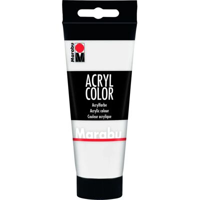 Peinture Acrylique Blanche Marabu - Fournitures d'Art Peinture Acrylique Blanche Marabu - Fournitures d'Art