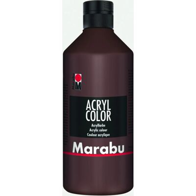 Marabu 12010075040 Acrylfarbe - Braun - Kunst & Basteln - 500 ml Marabu 12010075040 Acrylfarbe - Braun - Kunst & Basteln - 500 ml