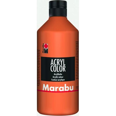 Marabu Orange Acrylic Paint - 12010075013 Marabu Orange Acrylic Paint - 12010075013