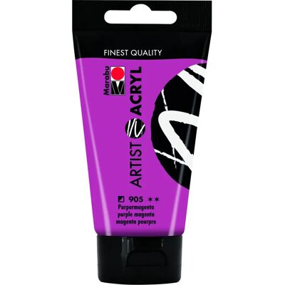 Marabu - 12200002905 - Magenta - Peinture acrylique Marabu - 12200002905 - Magenta - Peinture acrylique