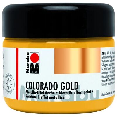 Marabu 12640025784 Water-based paint - High yield, metallic effect - for wood, paper, ceramics Marabu 12640025784 Water-based paint - High yield, metallic effect - for wood, paper, ceramics