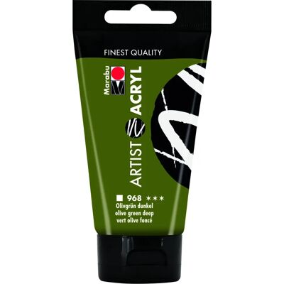 Marabu 12200002968 Acryllak Olijf Groen Donker - Acryllak Marabu 12200002968 Acryllak Olijf Groen Donker - Acryllak