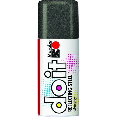 Marabu Sprühfarbe 150 ml - Glitzer, reflektierender Stahl-Finish Marabu Sprühfarbe 150 ml - Glitzer, reflektierender Stahl-Finish