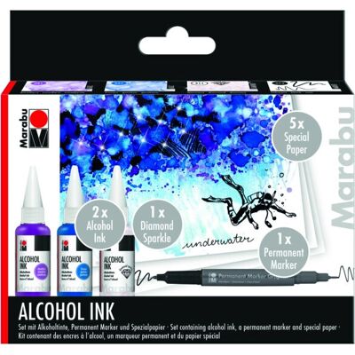 Set de Tinta a Alcohol Marabu - Multicolor Set de Tinta a Alcohol Marabu - Multicolor
