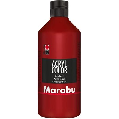 Peinture Acrylique MARABU 500ml Rouge Rubis - Peinture Acrylique - Publicité Peinture Acrylique MARABU 500ml Rouge Rubis - Peinture Acrylique - Publicité