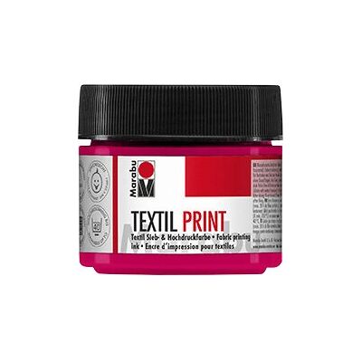 Peinture textile Magenta Marabu - À base d'eau, 100ml Peinture textile Magenta Marabu - À base d'eau, 100ml