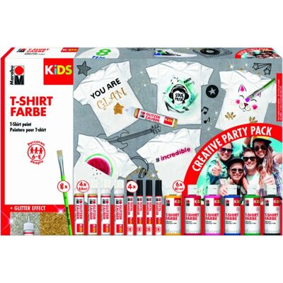 Marabu KiDS T-Shirt färgsätt, Partypack Marabu KiDS T-Shirt färgsätt, Partypack