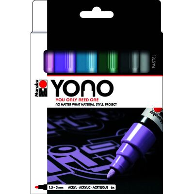 Marabu YONO Marker-Set Pastell Marabu YONO Marker-Set Pastell