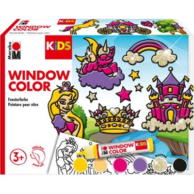 Marabu Wasserbasierte Kunst- und Bastelfarbe - 25 ml - Set für Kinder Prinzessin Marabu Wasserbasierte Kunst- und Bastelfarbe - 25 ml - Set für Kinder Prinzessin