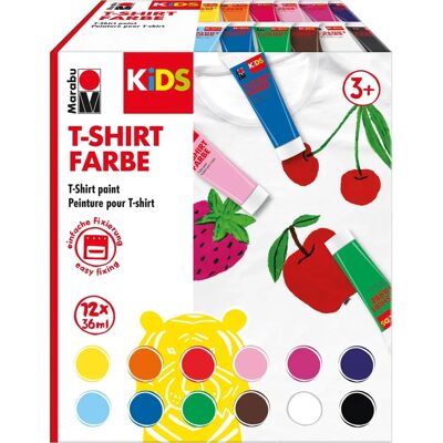 Marabu Gyerekek Szövetfesték Szett 12x36ml Többcsoportos - Szövetfesték Marabu Gyerekek Szövetfesték Szett 12x36ml Többcsoportos - Szövetfesték