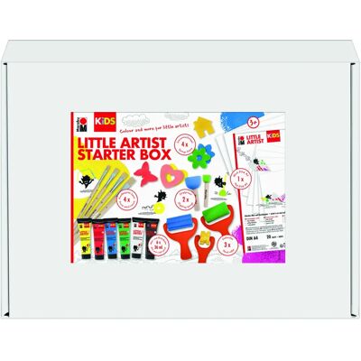 Marabu Projekt- i hobbyjáték - Power Paint Box Little Artist - Żółty Marabu Projekt- i hobbyjáték - Power Paint Box Little Artist - Żółty
