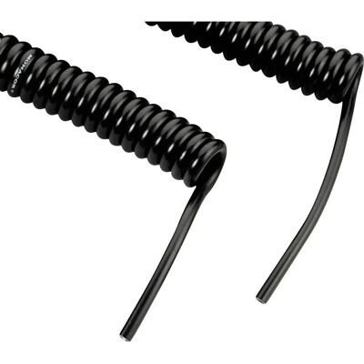 MONACOR CCX-5M Mikrofonspiralkabel - 80-500cm MONACOR CCX-5M Mikrofonspiralkabel - 80-500cm
