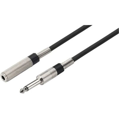 Monacor MEC-600/SW Audiokabel - 6 m - Mono Jack Monacor MEC-600/SW Audiokabel - 6 m - Mono Jack