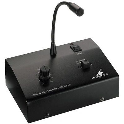 Monacor PAM-10 Amplificateur de microphone noir - Amplificateur de microphone - Publicité Monacor PAM-10 Amplificateur de microphone noir - Amplificateur de microphone - Publicité
