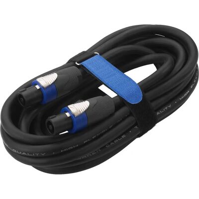 Câble Haut-parleur MONACOR MSC-210/SW - 10m, Speakon, Noir Câble Haut-parleur MONACOR MSC-210/SW - 10m, Speakon, Noir