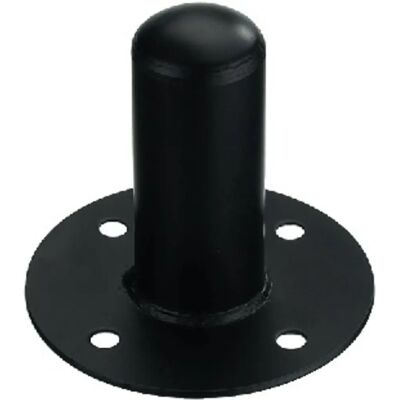 Monacor Speaker Mount Insert - Black Steel - 35mm Diameter - 102mm Length - Speaker Accessories Monacor Speaker Mount Insert - Black Steel - 35mm Diameter - 102mm Length - Speaker Accessories