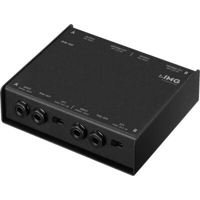 IMG Stage Line DIB-102 Zwart - Passieve DI-Box IMG Stage Line DIB-102 Zwart - Passieve DI-Box