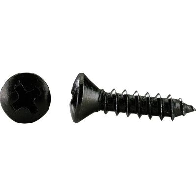 MONACOR MZF-4019 Black Wood Screws - Wood Screws MONACOR MZF-4019 Black Wood Screws - Wood Screws