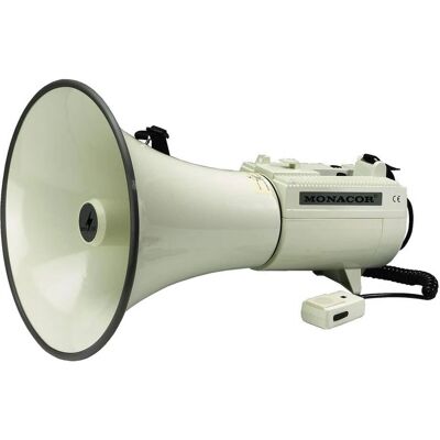 Megafono Monacor TM-45 - Con microfono portatile e suoni integrati Megafono Monacor TM-45 - Con microfono portatile e suoni integrati