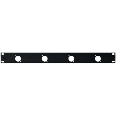Monacor RCP-8730U Rack tilbehør - 4 D-serie udskæringer Monacor RCP-8730U Rack tilbehør - 4 D-serie udskæringer