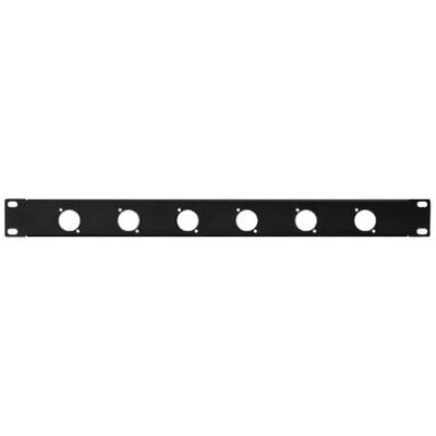 Monacor RCP-8731U Rackzubehör - D-Serie Anschlüsse, 1U Schwarz Metall Monacor RCP-8731U Rackzubehör - D-Serie Anschlüsse, 1U Schwarz Metall