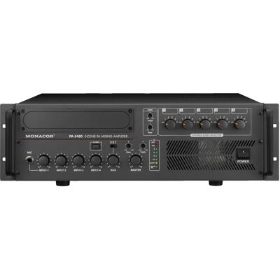 Monacor PA-5480 5.0 Kanäle Schwarz - Verstärker Monacor PA-5480 5.0 Kanäle Schwarz - Verstärker