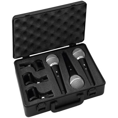 IMG STAGELINE DM-3SET Mikrofon-Set - 3 Gesangsmikrofone IMG STAGELINE DM-3SET Mikrofon-Set - 3 Gesangsmikrofone