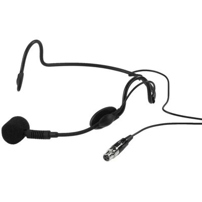 Monacor HSE-90 Headset Mikrofon - Nierencharakteristik Monacor HSE-90 Headset Mikrofon - Nierencharakteristik