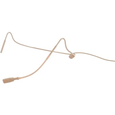 Monacor HSE-300/SK Casque micro, beige - Publicité Monacor HSE-300/SK Casque micro, beige - Publicité