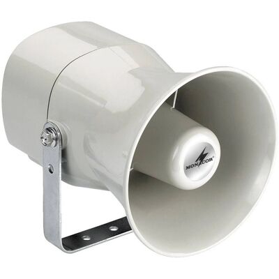 Monacor IT-33 Hornlautsprecher IP54 25W Weiß für Innen/Außen Monacor IT-33 Hornlautsprecher IP54 25W Weiß für Innen/Außen