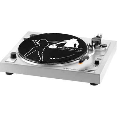 IMG Stage Line DJP-104USB Plattenspieler - Silber Belt-drive Audio IMG Stage Line DJP-104USB Plattenspieler - Silber Belt-drive Audio