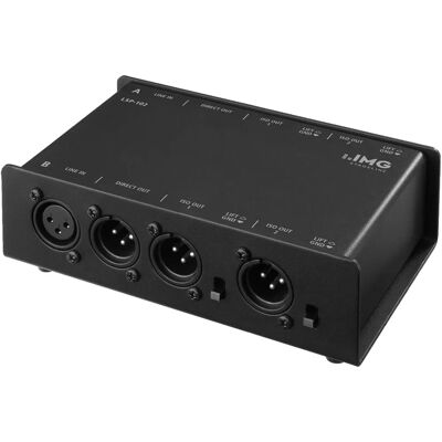 IMG Stage Line LSP-102 Audio-Splitter - Bühnenausrüstung IMG Stage Line LSP-102 Audio-Splitter - Bühnenausrüstung