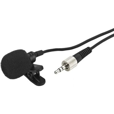 Monacor ECM-821LT Microfono a Collare Nero - Microfono Monacor ECM-821LT Microfono a Collare Nero - Microfono