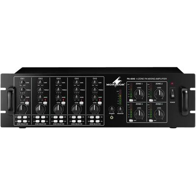 Monacor PA-4040 - 4-Zonen Verstärker Monacor PA-4040 - 4-Zonen Verstärker