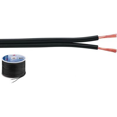 Câble audio Monacor SPC-70/SW - 100m Noir - Publicité Câble audio Monacor SPC-70/SW - 100m Noir - Publicité