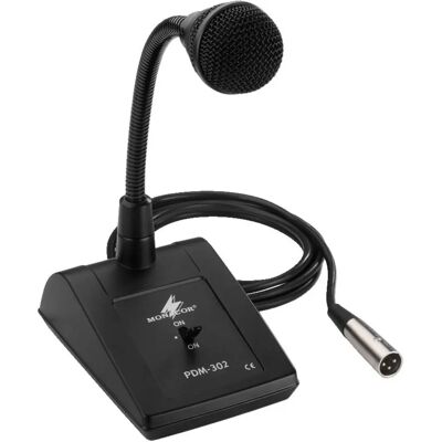 Microphone Monacor PDM-302 - Dynamique, Cardioïde - Publicité Microphone Monacor PDM-302 - Dynamique, Cardioïde - Publicité