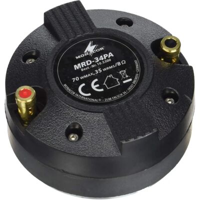 Monacor MRD-34P Reservhögtalare - 35W 8Ω Monacor MRD-34P Reservhögtalare - 35W 8Ω