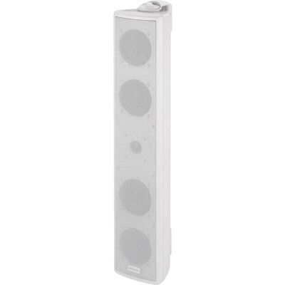 Monacor ETS-530TW/WS Weiße Säulenlautsprecher - Public Address 2-Wege 60W Monacor ETS-530TW/WS Weiße Säulenlautsprecher - Public Address 2-Wege 60W