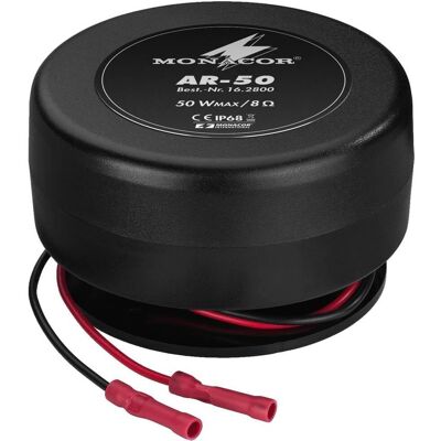 MONACOR AR-50 Wetterfester Audio-Exciter - Lautsprecher MONACOR AR-50 Wetterfester Audio-Exciter - Lautsprecher