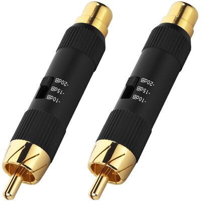 Monacor ILA-1020 Passiivinen tason vaimennin - Äänisovitin Monacor ILA-1020 Passiivinen tason vaimennin - Äänisovitin