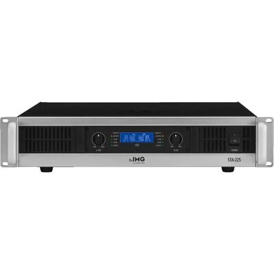 IMG Stage Line STA-225 Verstärker - 1000W, Stereo, Schwarz/Grau - Verstärker IMG Stage Line STA-225 Verstärker - 1000W, Stereo, Schwarz/Grau - Verstärker