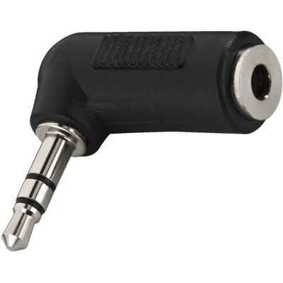 Monacor NTA-335A - Audio Adapter - 3,5 mm Stereo - Schwarz Monacor NTA-335A - Audio Adapter - 3,5 mm Stereo - Schwarz