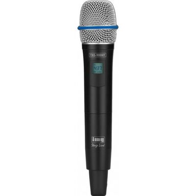 Microphone sans fil IMG Stage Line TXS-900HT - Main, UHF, LCD - Publicité Microphone sans fil IMG Stage Line TXS-900HT - Main, UHF, LCD - Publicité