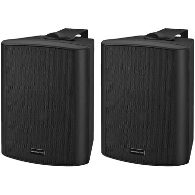 MONACOR Mka-50Set/Sw - Enceintes stéréo 2 voies - Câblé, 20W MONACOR Mka-50Set/Sw - Enceintes stéréo 2 voies - Câblé, 20W