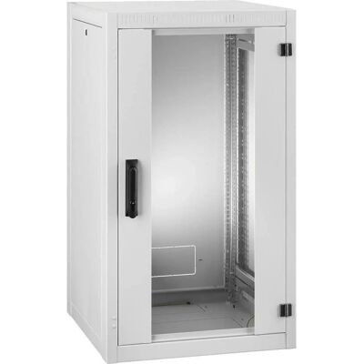 Monacor RACK-21NV Serverkast - 21U, wit, staal Monacor RACK-21NV Serverkast - 21U, wit, staal